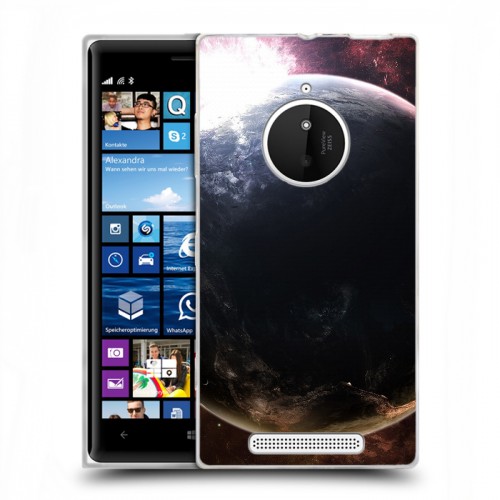 Дизайнерский пластиковый чехол для Nokia Lumia 830 Земля