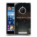Дизайнерский пластиковый чехол для Nokia Lumia 830 Настоящий детектив