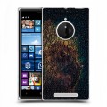 Дизайнерский пластиковый чехол для Nokia Lumia 830 Кожа хамелеона