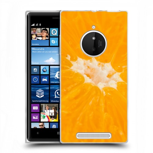 Дизайнерский пластиковый чехол для Nokia Lumia 830 Апельсины