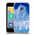 Дизайнерский пластиковый чехол для Nokia Lumia 530 Льды