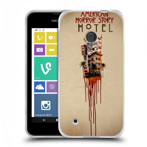 Дизайнерский пластиковый чехол для Nokia Lumia 530 Американская История Ужасов