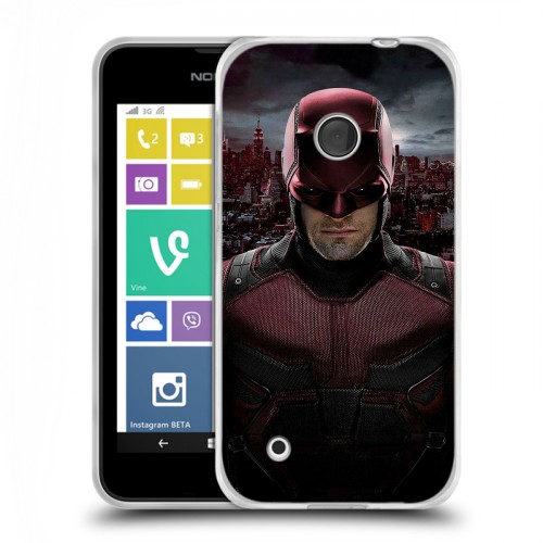 Дизайнерский пластиковый чехол для Nokia Lumia 530 Сорвиголова
