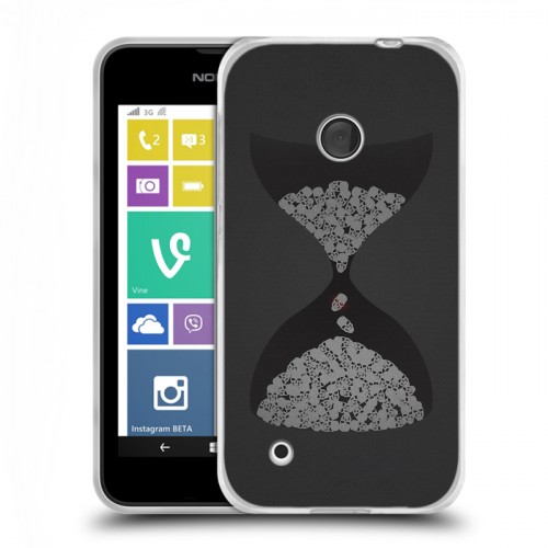 Дизайнерский пластиковый чехол для Nokia Lumia 530 терминатор