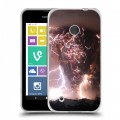 Дизайнерский пластиковый чехол для Nokia Lumia 530 молния