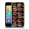 Дизайнерский пластиковый чехол для Nokia Lumia 530 кофе