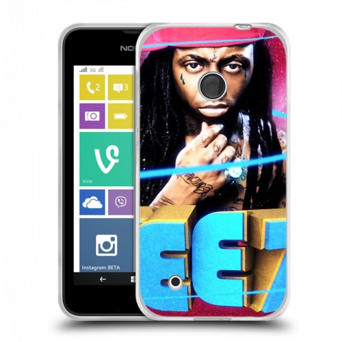 Дизайнерский пластиковый чехол для Nokia Lumia 530 Lil Wayne