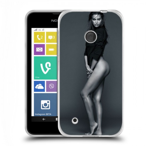 Дизайнерский пластиковый чехол для Nokia Lumia 530 Ирина Шейк