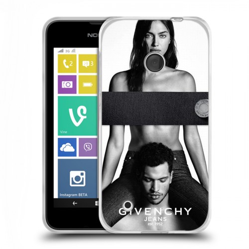 Дизайнерский пластиковый чехол для Nokia Lumia 530 Ирина Шейк