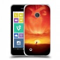 Дизайнерский пластиковый чехол для Nokia Lumia 530 Король лев