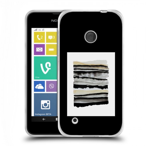 Дизайнерский пластиковый чехол для Nokia Lumia 530 Стильные абстракции