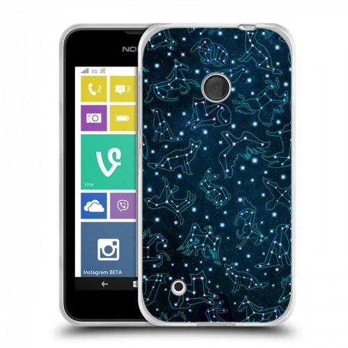 Дизайнерский пластиковый чехол для Nokia Lumia 530 Созвездия