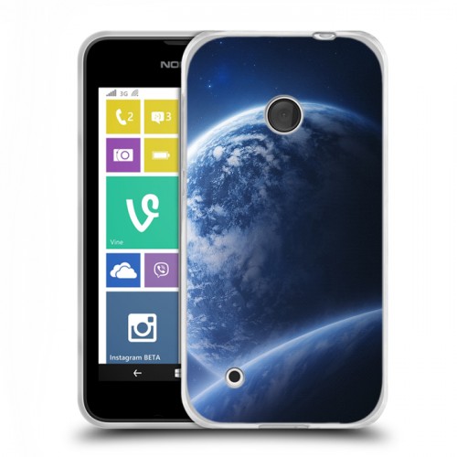 Дизайнерский пластиковый чехол для Nokia Lumia 530 Орбита
