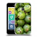 Дизайнерский пластиковый чехол для Nokia Lumia 530 Ягоды текстуры