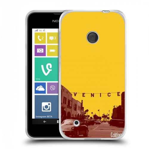 Дизайнерский пластиковый чехол для Nokia Lumia 530 Блудливая калифорния