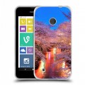 Дизайнерский пластиковый чехол для Nokia Lumia 530 Сакура