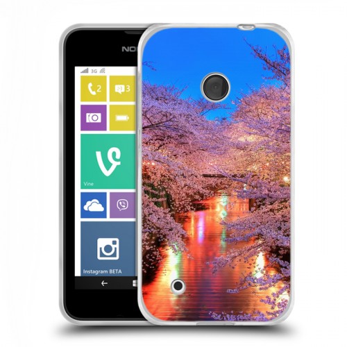 Дизайнерский пластиковый чехол для Nokia Lumia 530 Сакура
