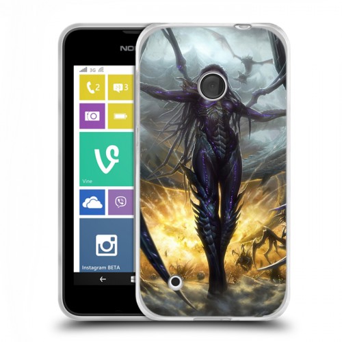 Дизайнерский пластиковый чехол для Nokia Lumia 530 Starcraft