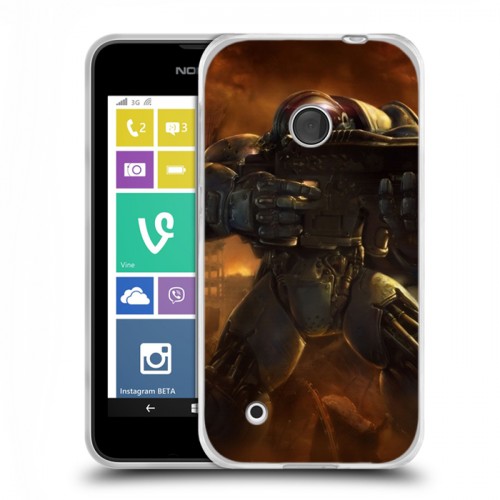 Дизайнерский пластиковый чехол для Nokia Lumia 530 Starcraft