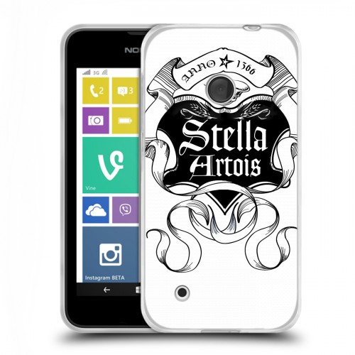 Дизайнерский пластиковый чехол для Nokia Lumia 530 Stella Artois