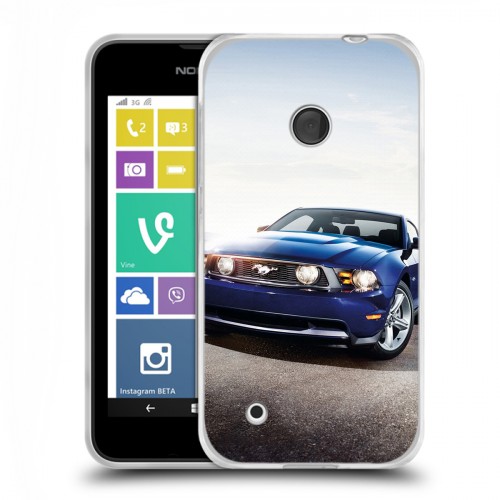 Дизайнерский пластиковый чехол для Nokia Lumia 530 Ford