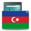 Дизайнерский пластиковый чехол для Google Nexus 9 Флаг Азербайджана