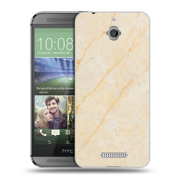 Дизайнерский силиконовый чехол для HTC Desire 510 Мрамор текстура (на заказ)