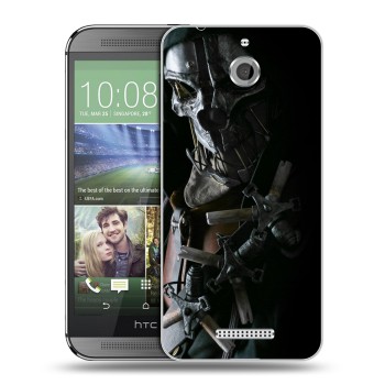 Дизайнерский силиконовый чехол для HTC Desire 510 Dishonored  (на заказ)