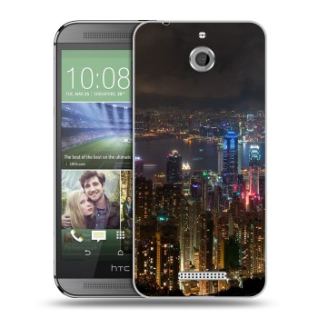 Дизайнерский силиконовый чехол для HTC Desire 510 Гонконг (на заказ)