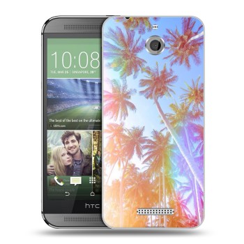 Дизайнерский силиконовый чехол для HTC Desire 510 Hawaii (на заказ)