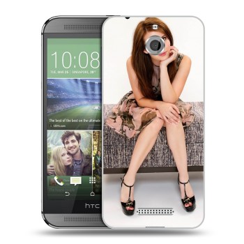 Дизайнерский силиконовый чехол для HTC Desire 510 Эмма Робертс (на заказ)