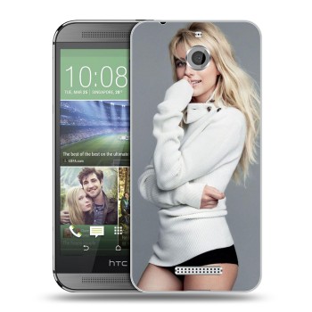 Дизайнерский силиконовый чехол для HTC Desire 510 Эмма Робертс (на заказ)