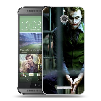 Дизайнерский силиконовый чехол для HTC Desire 510 Джокер (на заказ)