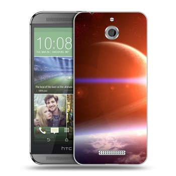 Дизайнерский силиконовый чехол для HTC Desire 510 Планеты (на заказ)