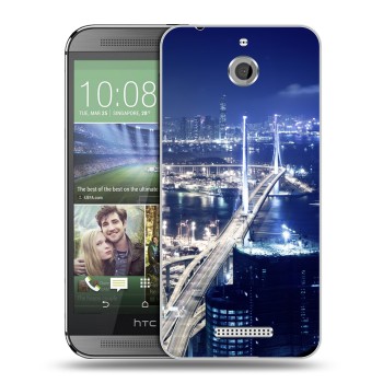 Дизайнерский силиконовый чехол для HTC Desire 510 Гонконг (на заказ)