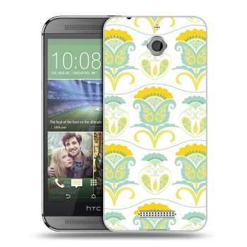 Дизайнерский силиконовый чехол для HTC Desire 510 Богемские шаблоны (на заказ)