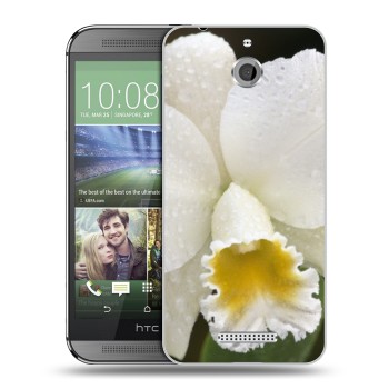 Дизайнерский силиконовый чехол для HTC Desire 510 Орхидеи (на заказ)