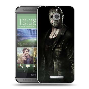 Дизайнерский силиконовый чехол для HTC Desire 510 Mortal Combat (на заказ)