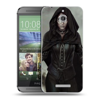 Дизайнерский силиконовый чехол для HTC Desire 510 Witcher (на заказ)