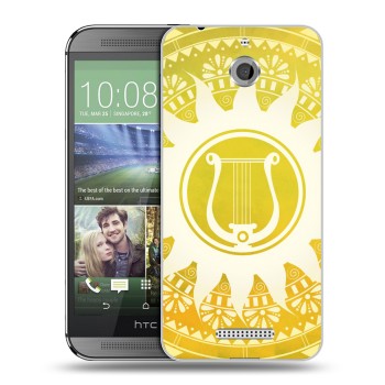 Дизайнерский силиконовый чехол для HTC Desire 510 Олимпийские мандалы (на заказ)
