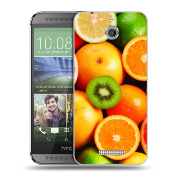 Дизайнерский силиконовый чехол для HTC Desire 510 Лимон (на заказ)