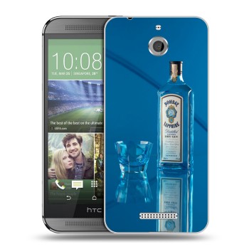 Дизайнерский силиконовый чехол для HTC Desire 510 Bombay Sapphire (на заказ)