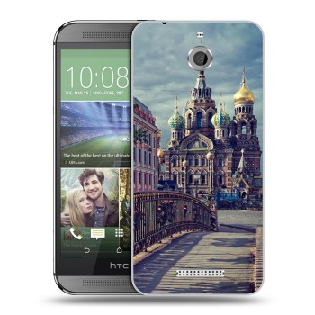 Дизайнерский силиконовый чехол для HTC Desire 510 Санкт-Петербург (на заказ)