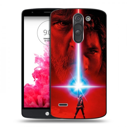 Дизайнерский пластиковый чехол для LG G3 Stylus Star Wars : The Last Jedi