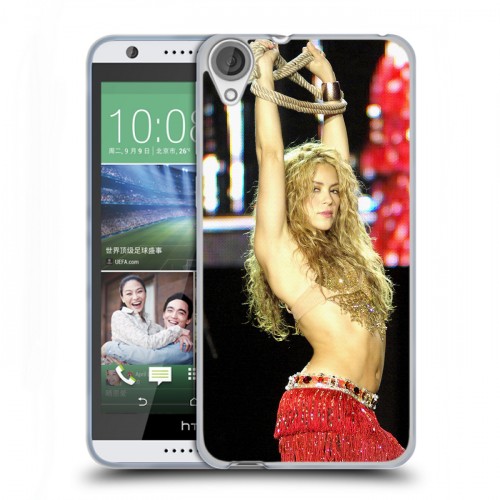 Дизайнерский силиконовый чехол для HTC Desire 820 Shakira