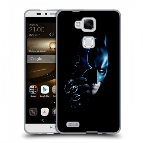 Дизайнерский силиконовый чехол для Huawei Ascend Mate 7 Бэтмен 