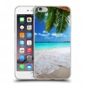 Дизайнерский силиконовый чехол для Iphone 6 Plus/6s Plus пляж