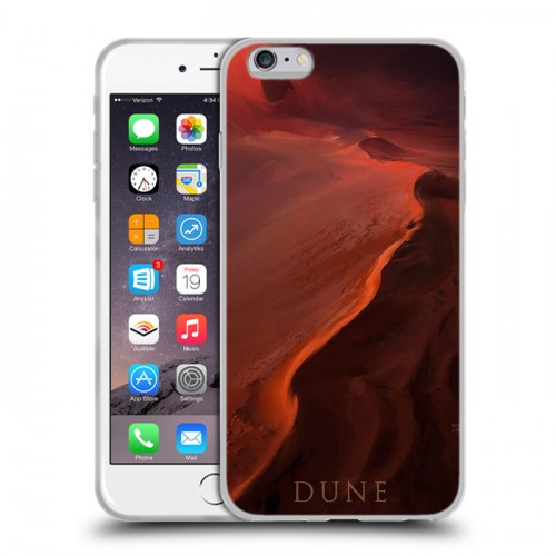 Дизайнерский силиконовый чехол для Iphone 6 Plus/6s Plus Дюна 2021