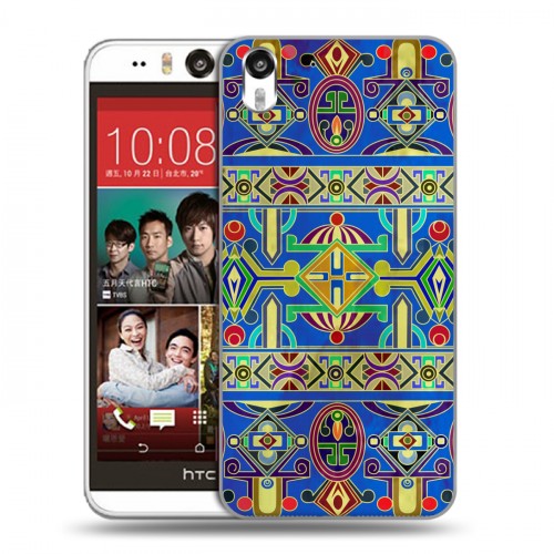 Дизайнерский силиконовый чехол для HTC Desire Eye Тибетские искусства