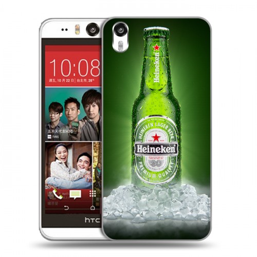 Дизайнерский силиконовый чехол для HTC Desire Eye Heineken